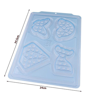 Assorted Pop It #1 Semi-Pro Standard Chocolate Mold (BWB) - ViaCheff.com